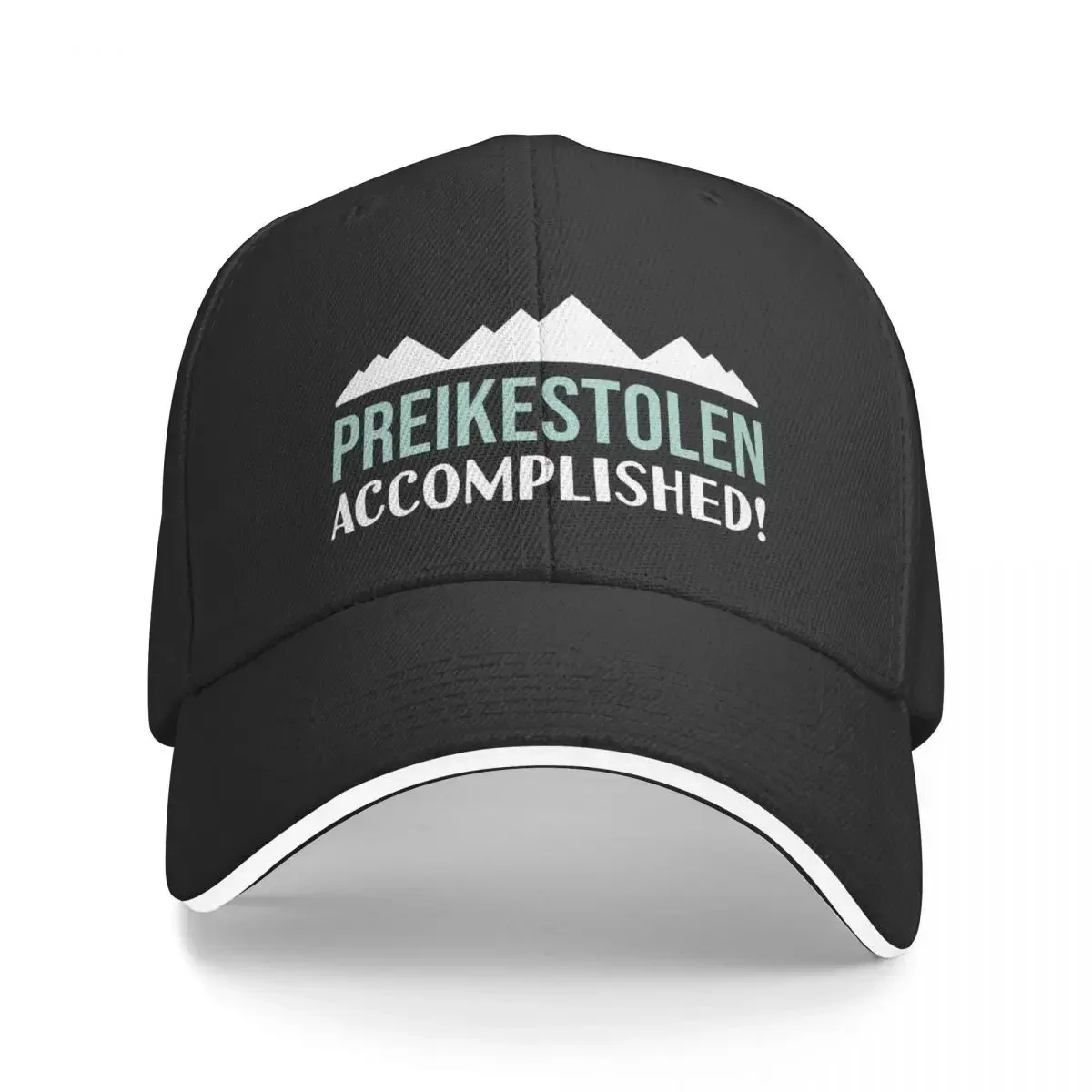 Preikestolen Accomplished Hiking In Norway The Pulpit Rock souvenir Baseball Cap Ball Cap Hats For Men Women's