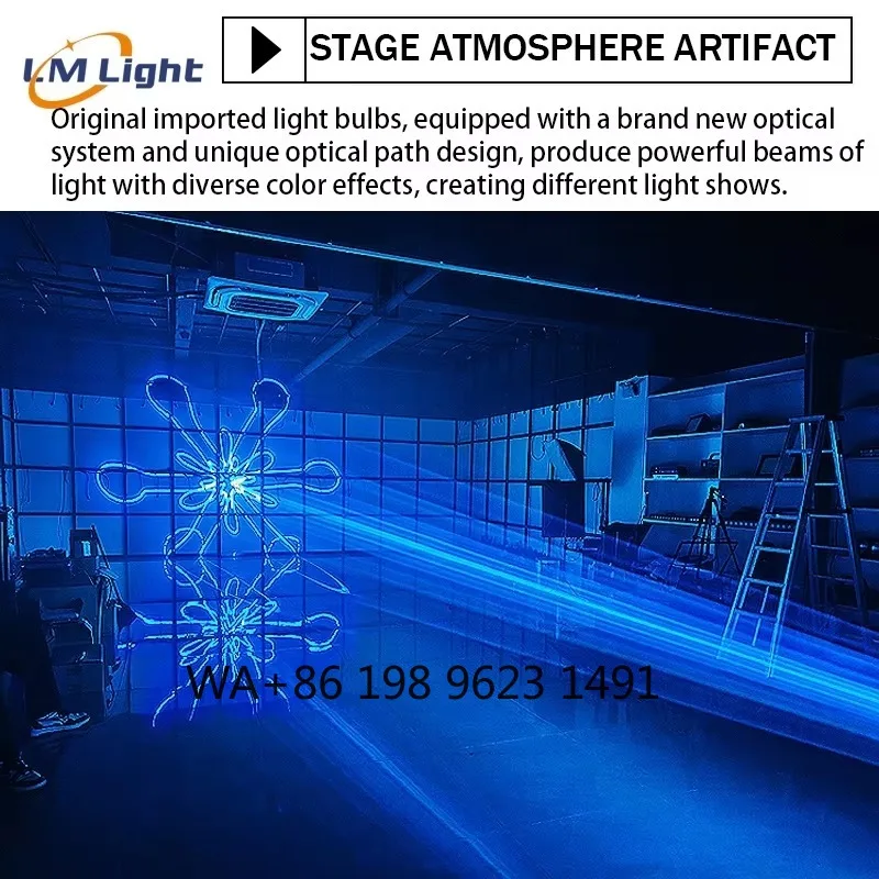 10W 15W Full Color RGBW Animated Light Stage Effect Lighting for Disco Party Wedding Event Decoration