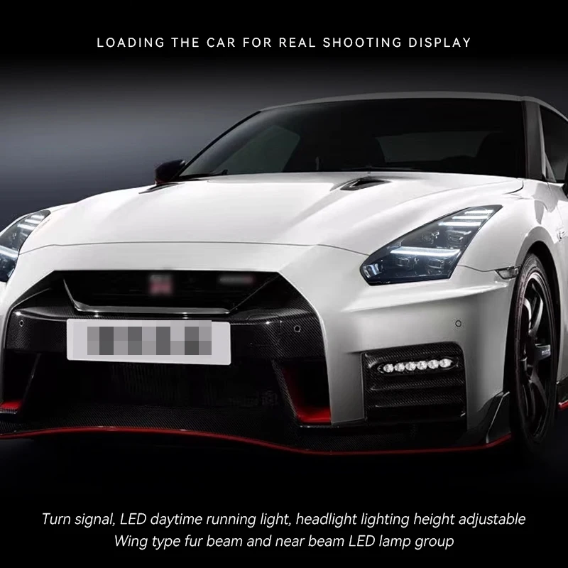 

Автомобильная фара для Nissan 2007-2018 гг. в сборе R35 GTR War-God, светодиодная фара, головной свет, светодиодные DRL, дневные ходовые огни