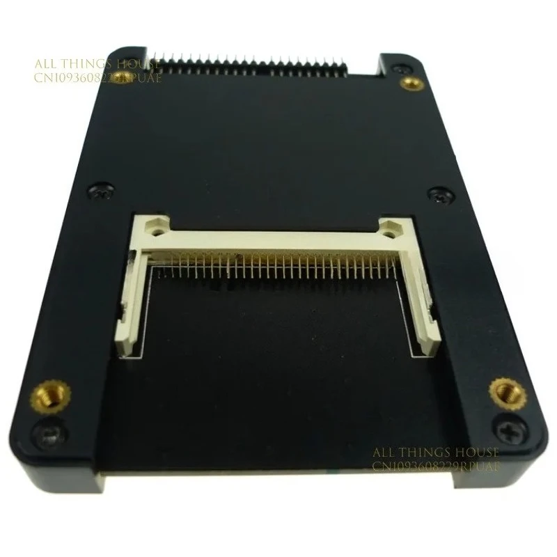 Dual CF to IDE Hard Disk Adapter Card 2 CF Card to 2.5 Inch 44-pin IDE Alternative Hard Disk with Shell