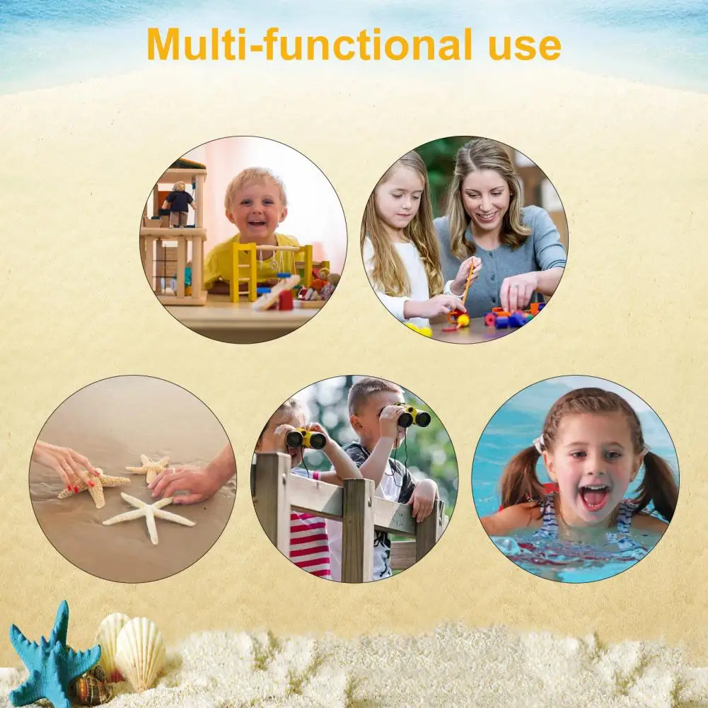 Seau de rangement de plage multifonctionnel, capacité, sac de plage en maille avec bandoulière pour voyage, support de coquillage, jouet de sable à utiliser