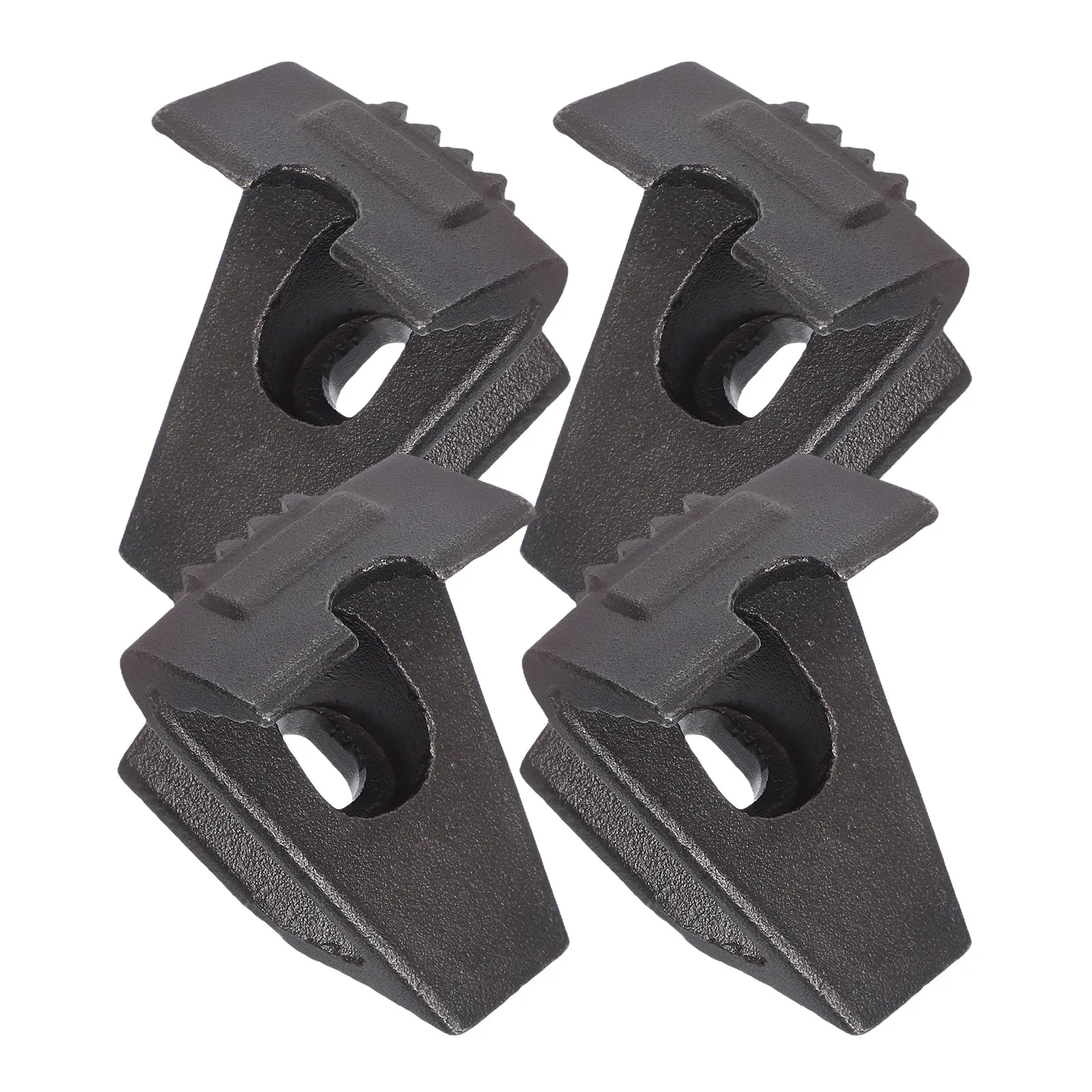 

Комплект из 4 универсальных зажимов для шиномонтажного станка, прочные металлические зажимы для фиксации колесных дисков, инструмент для монтажа/демонтажа шин, запчасти для оборудования