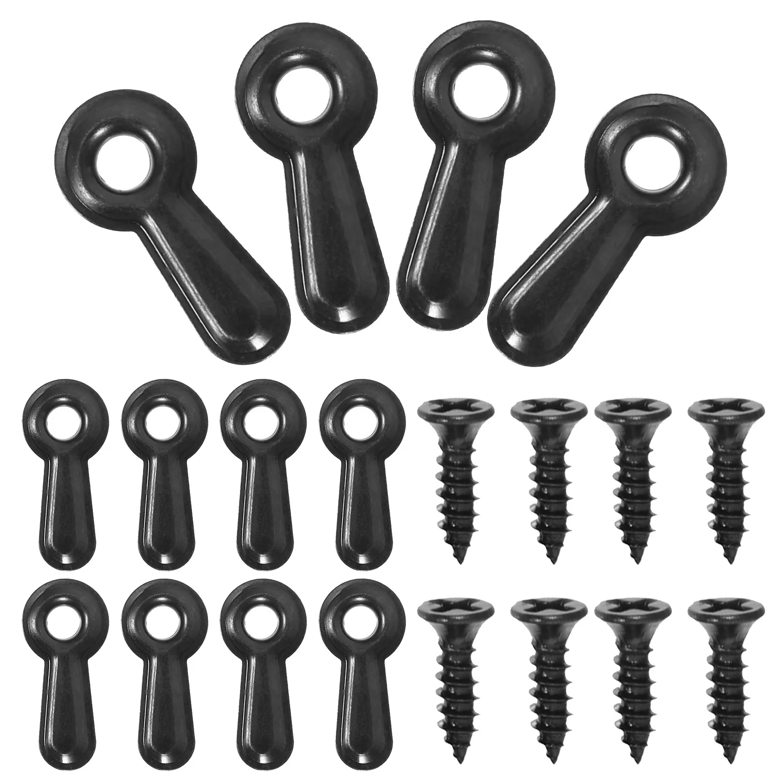 100Pcs Photo Frame Turn Button with Screw Rustproof Metal Fastener for Small Pictures Frame Hanging Tool Craft Display Use