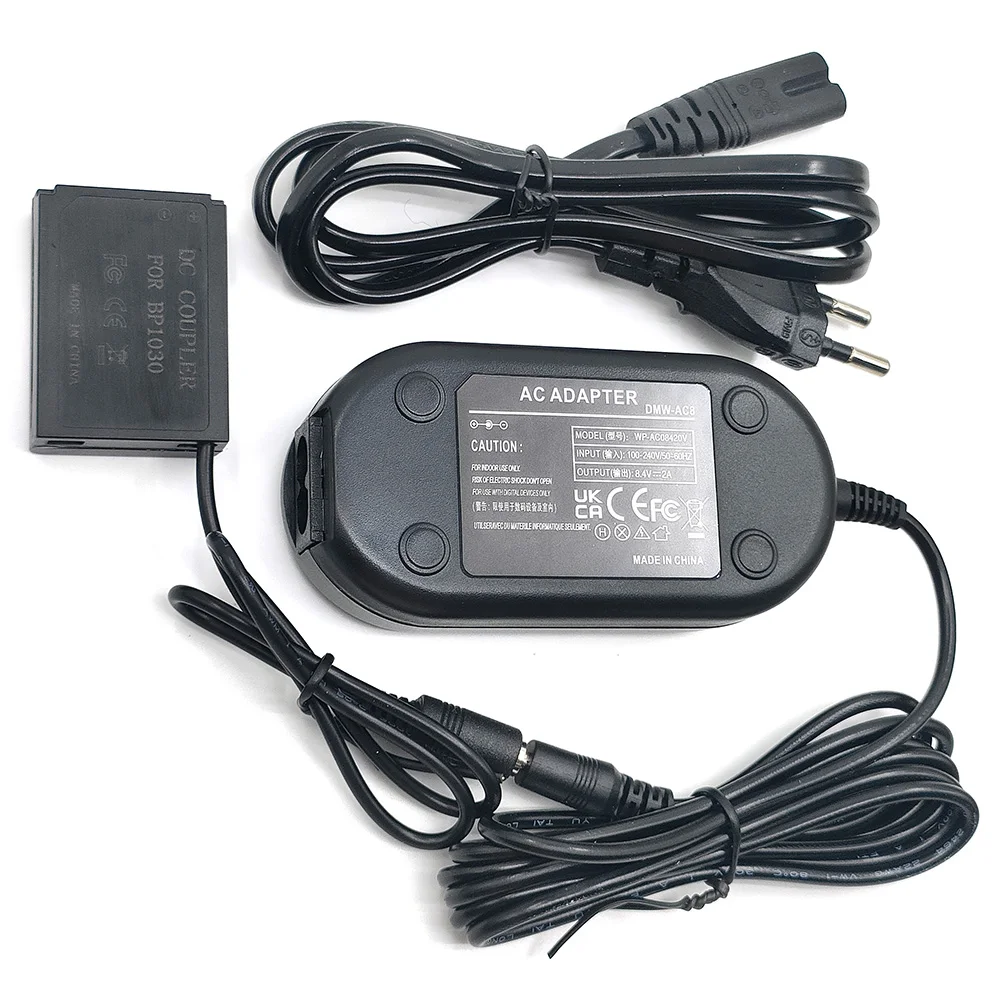 BP1030 BP-1030 Dummy Battery Coupler+AC Power Adapter For Samsung BP1030 NX200 NX210 NX1000 NX300 NX2000 BP1130 Digital Camera