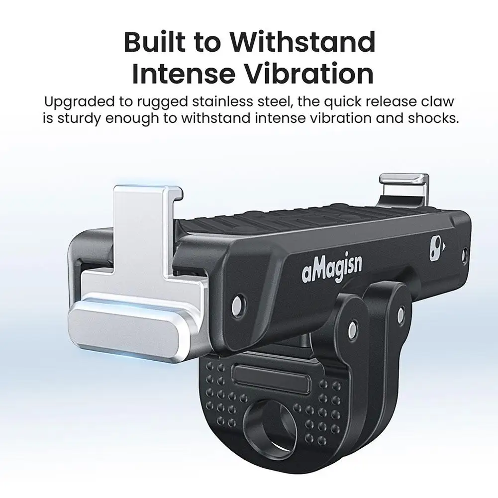 For AMagisn Sports Camera Adapter Metal Base Suitable For Insta360 Go Ultra Quick Release Accessories