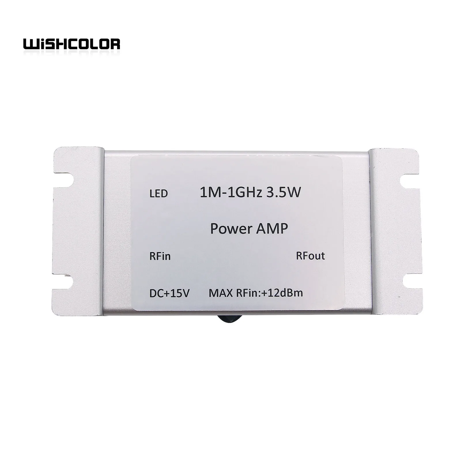 WishColor 1M-1000MHz 3.5W Broadband RF Power Amplifier HF FM VHF UHF RF Power Amplifier