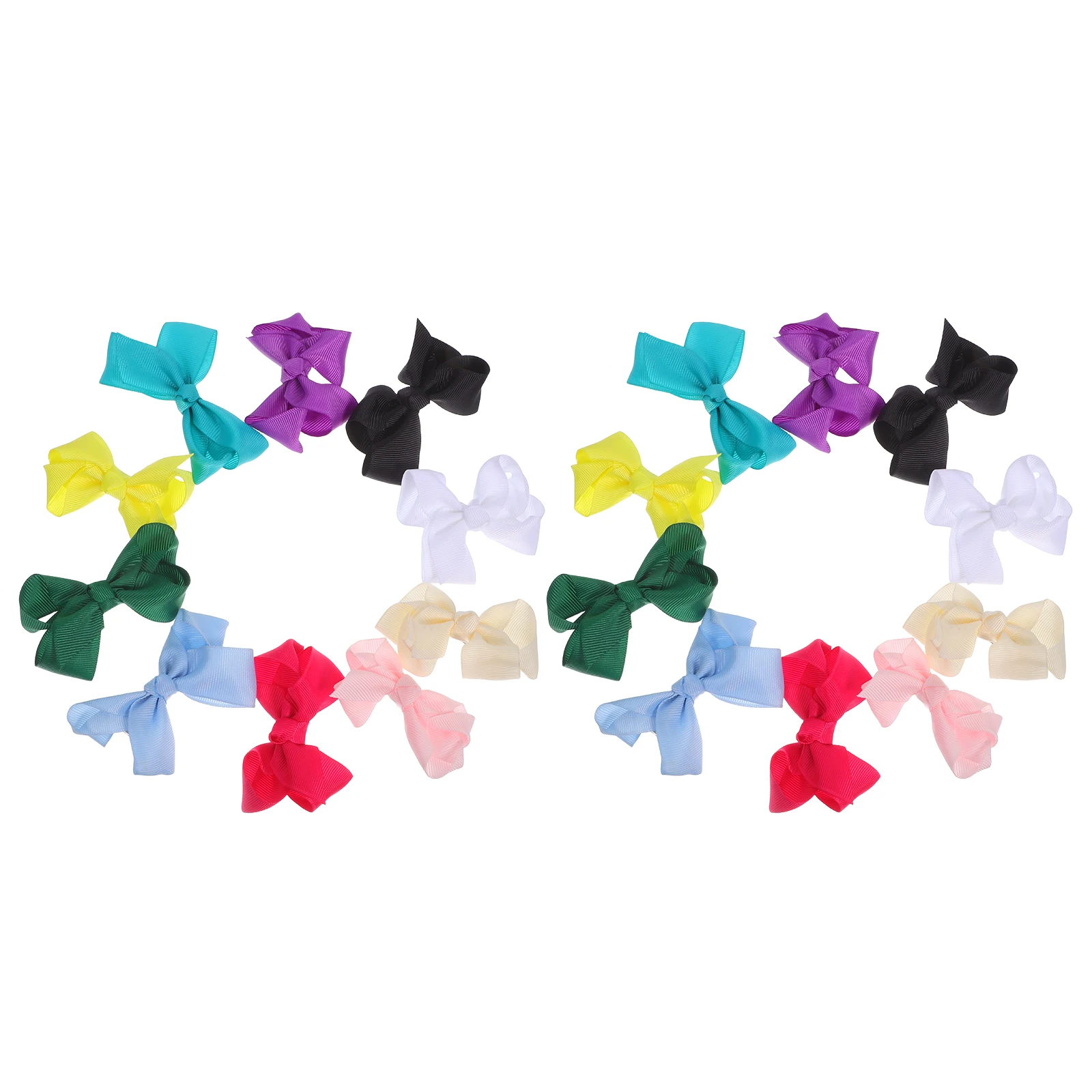 

Bow Clips Girls 'S Accessories Multicolor Toddler Bows Duckbill Clips Girls' Hair Barrettes Cute Bowknot