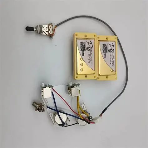 

Музыкальный магазин Q-X Alnico 5, хамбакер, гитарные звукосниматели ProBucker, двухтактный жгут проводов, детали гитары для электрогитары