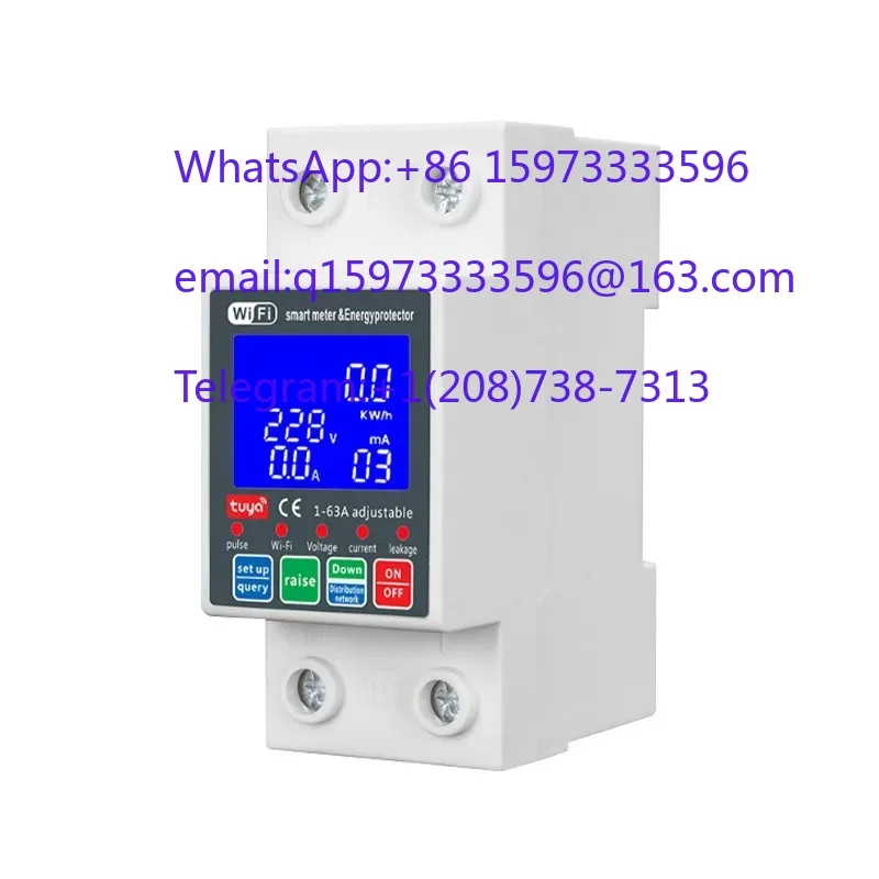 Measurement Circuit Breaker with Bidirectional Reclosing Overvoltage Undervoltage Overcurrent and Leakage Protection