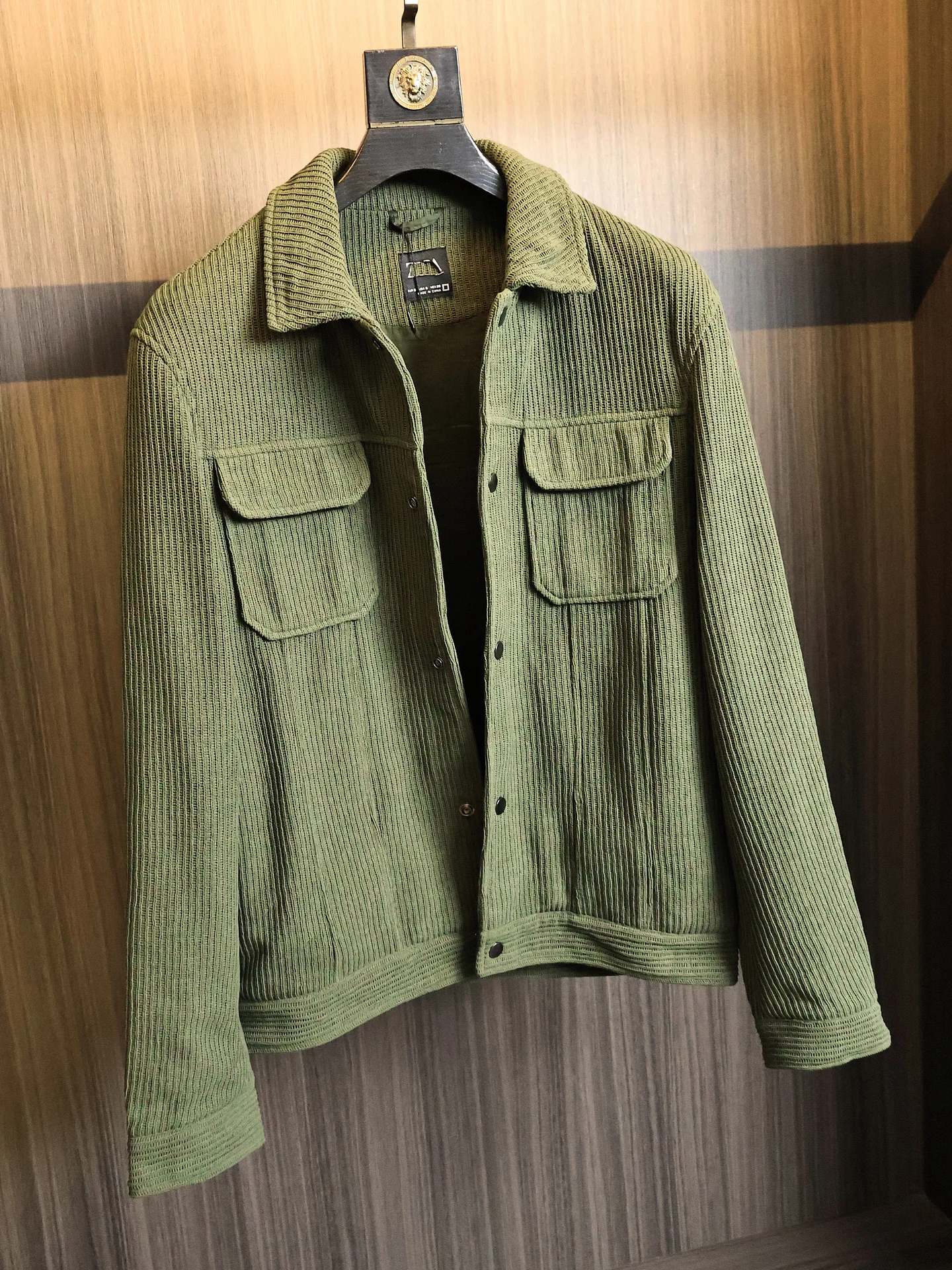 High-End Texture Anti-Wrinkle Non-Iron Men's Workwear Jacket Casual Collar Short Style Versatile Outerwear Top Fashion Urban ...