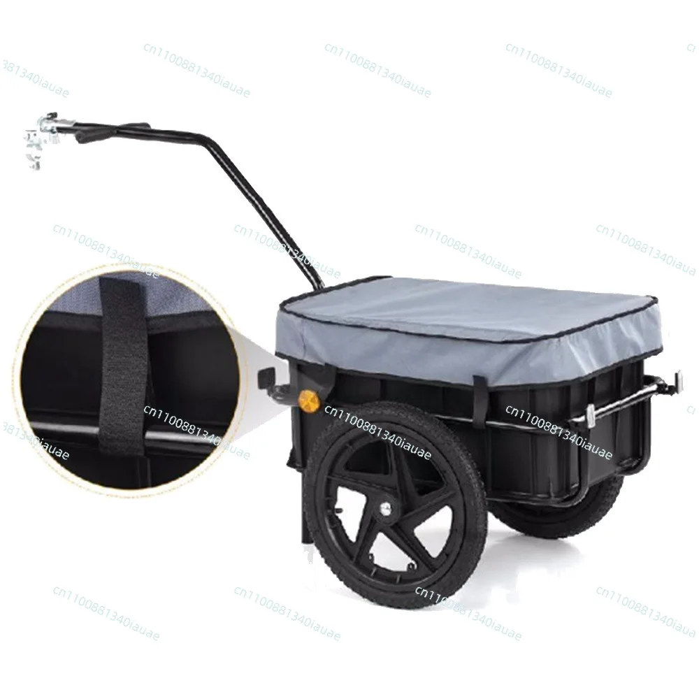 

Bicycle Trailer Rear Hanging Mountain Bike Trailer Camping Cycling Trailer Cycling Travel Truck Load Pulling Steel