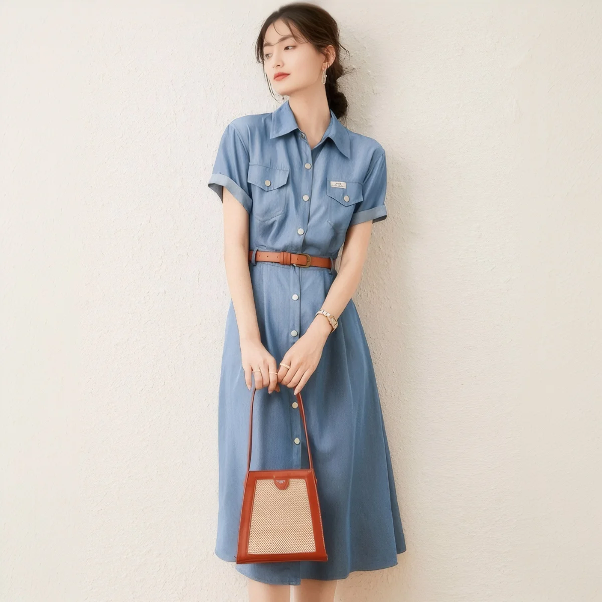 Retro Waed Denim Ir… - image