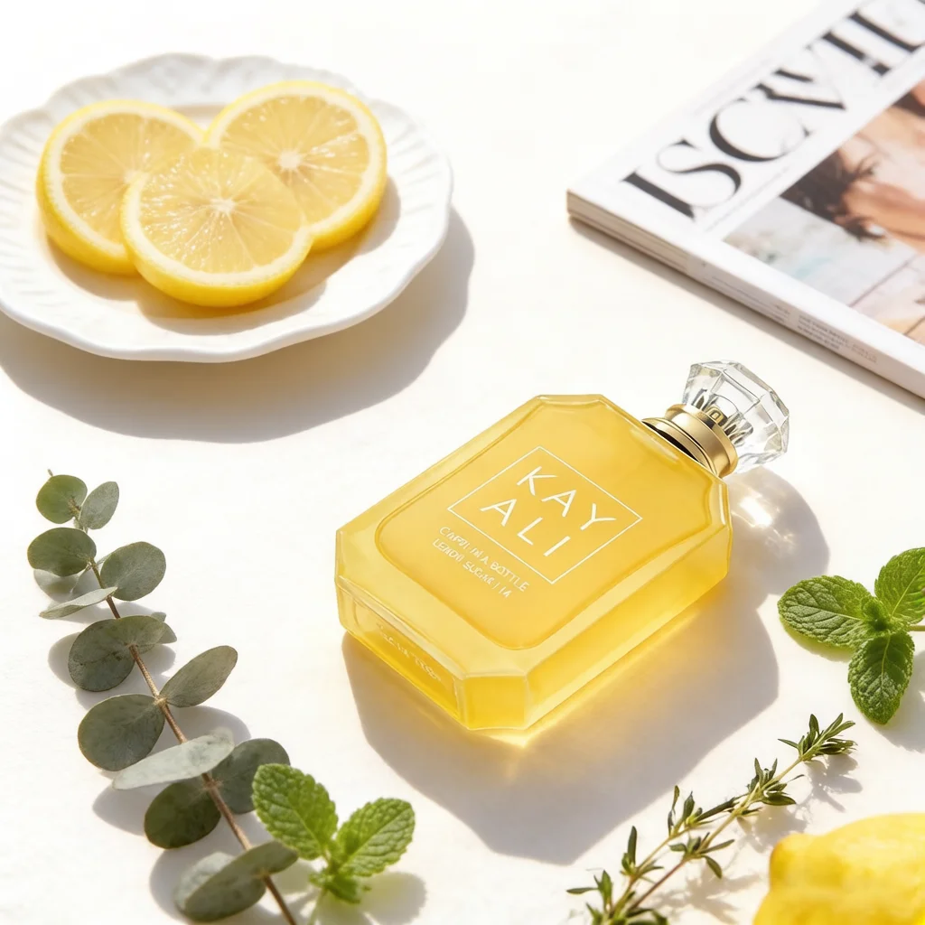 

KAYALI Capri In A Bottle Lemon Sugar 14 EDP Perfume for Women, Bright Citrus Sweet Fruity Fragrance with Lemon, Long Lasting Lux