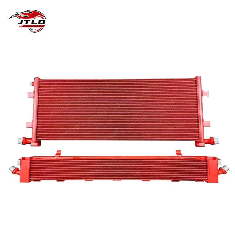JTLD Front Intercooler Water Tank Transmission Cooling Upgrade For Benz W177 M139 A45 AMG