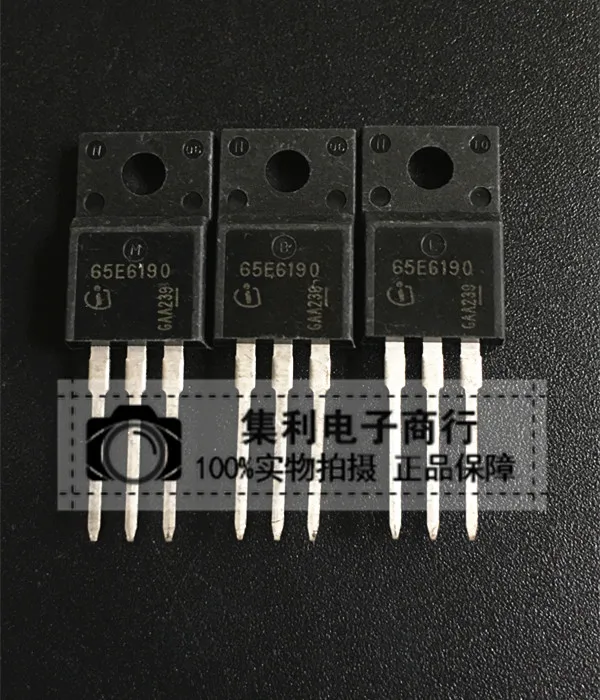 10PCS/Lot 65E6190 IPA65R190E6 TO-220F New And Imported Orginial Fast Shipping In Stock