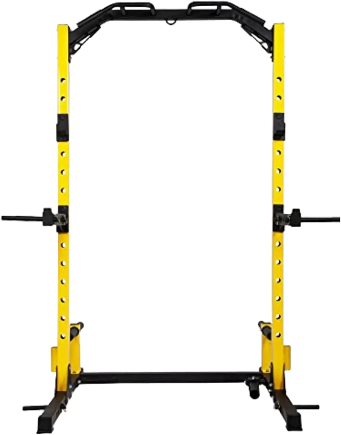 Functional Adjustable Pro Series Squat Stand Power Cage With Multi-Grip Pull Up Bar Strength Training Exercise