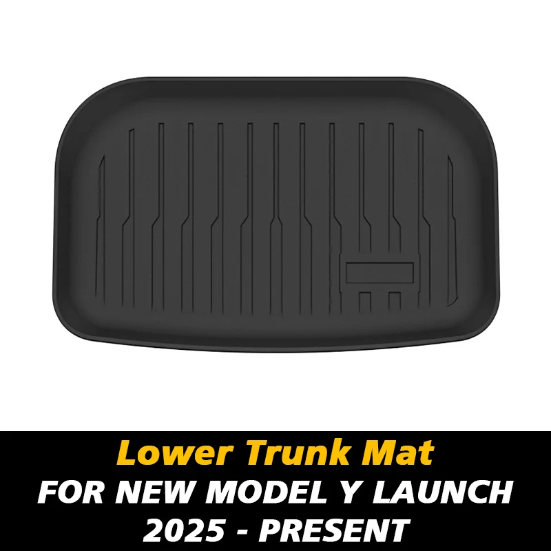 Voor Nieuwe Tesla Model Y Launch 2025+ Juniper TPE Vloermat & Cargo Liner All Weather Kofferbak Matten Vloervoering Rugleuning Matten