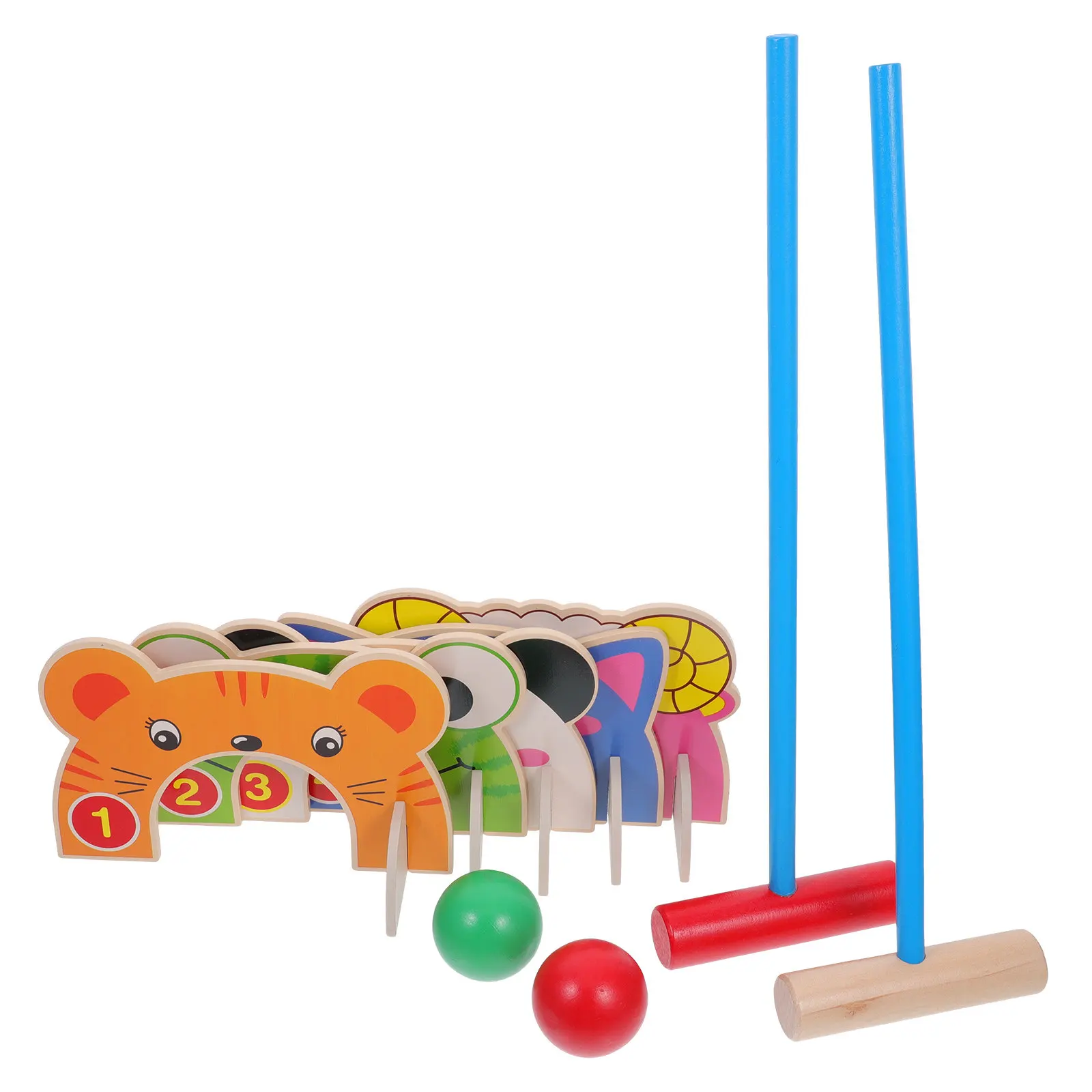 1set-children-croquet-educational-cartoon-animals-croquet-set-interactive-parent-child-training-hand-eye-coordination-preschool