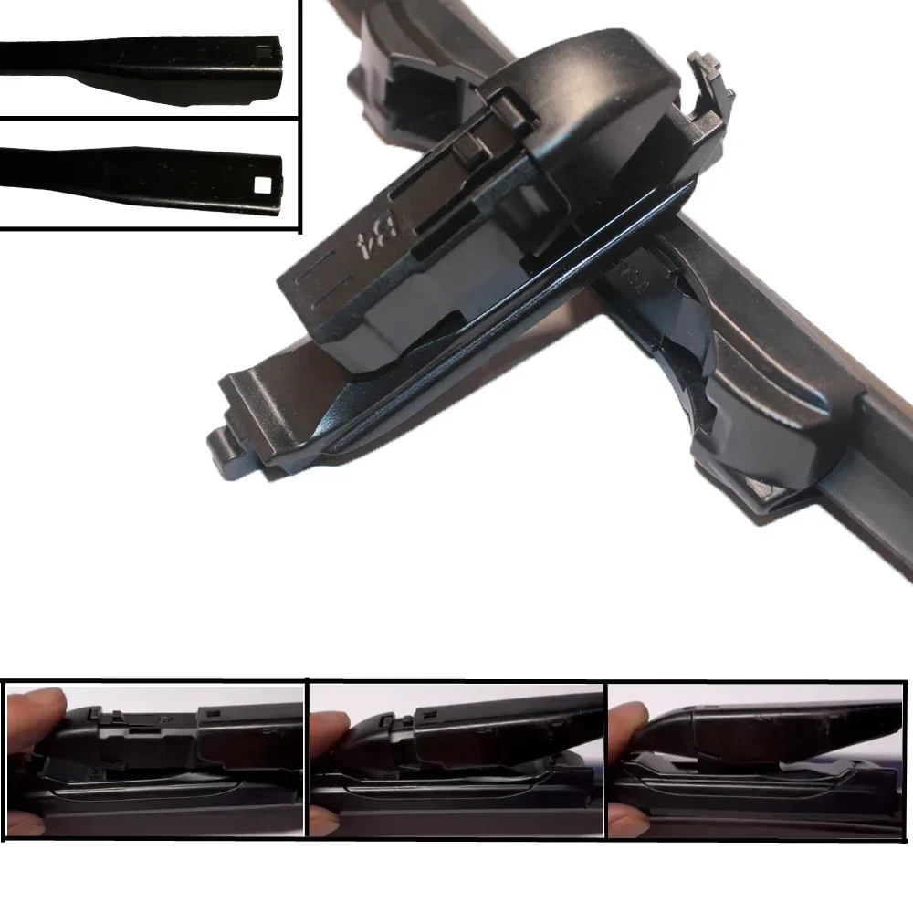 

For Ford Ecosport 2013-2016 2014 2015 Wiper Front & Rear Wiper Blades Windshield Windscreen Window Brushes 22"+16"+11"