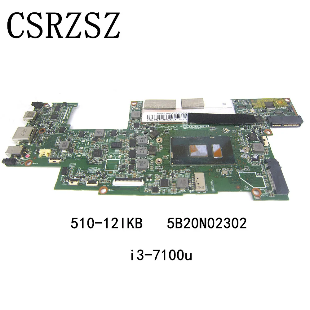 

For Lenovo MIIX 510-12IKB Laptop motherboard with i3-7100u CPU 5B20N02302 Test ok