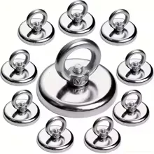 D42/48mm Big Rare Earth Neodymium,Large Neodymium , Powerful Salvage Neodymium for Remover Treasure Hunting Retrieval Lifting