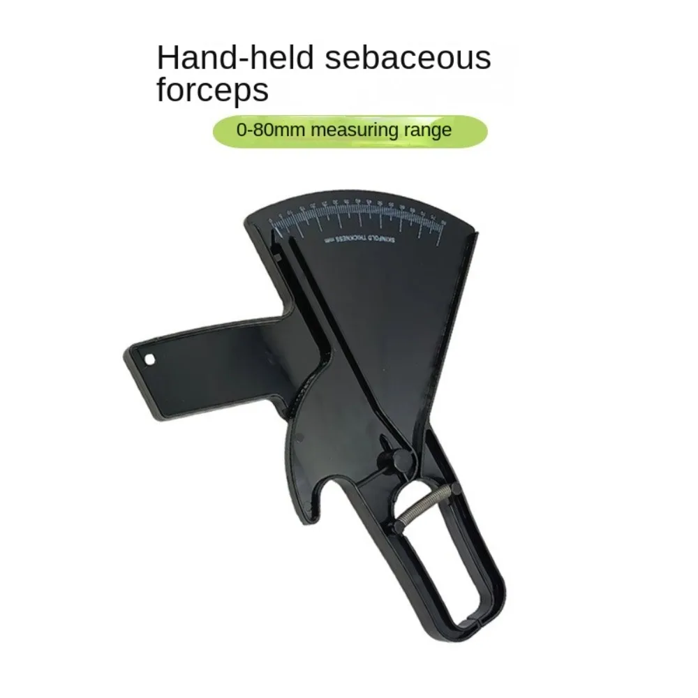 0-80mm Body Fat Measure Tester Analyzer Professional High Precision Skinfold Test Instrument Body Fat Caliper Beauty Health Care