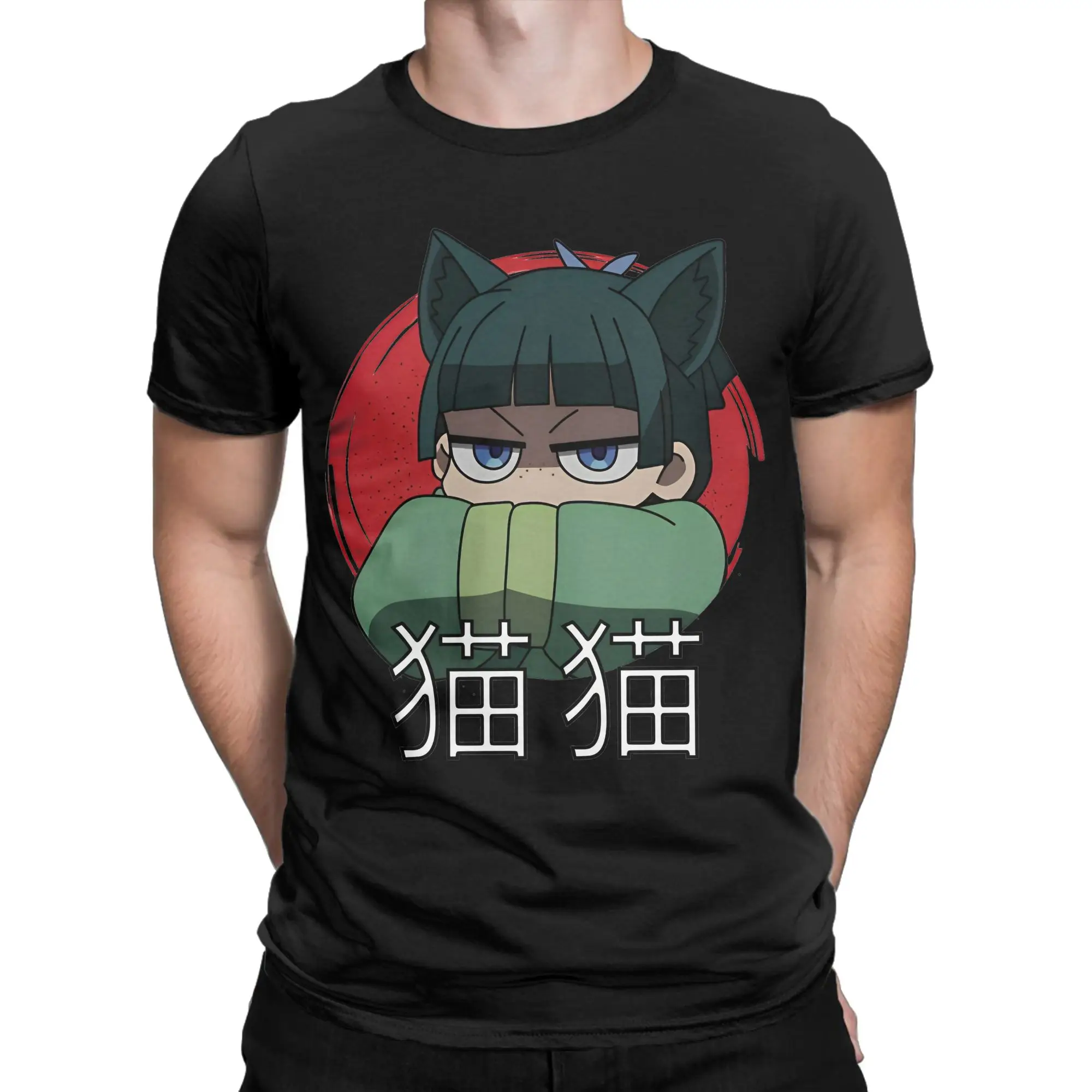 Maomao Chibi T-Shirts for Men Women The Apothecary Diaries Casual Cotton Tees O Neck Short Sleeve T Shirts Plus Size Tops