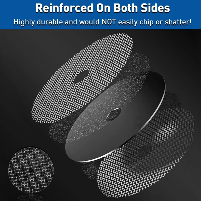 

M11K-Посиленный отрезной круг из стекловолокна, 1-1/4 дюйма, набор из 60 шт. для вращающегося отрезного круга Dremel