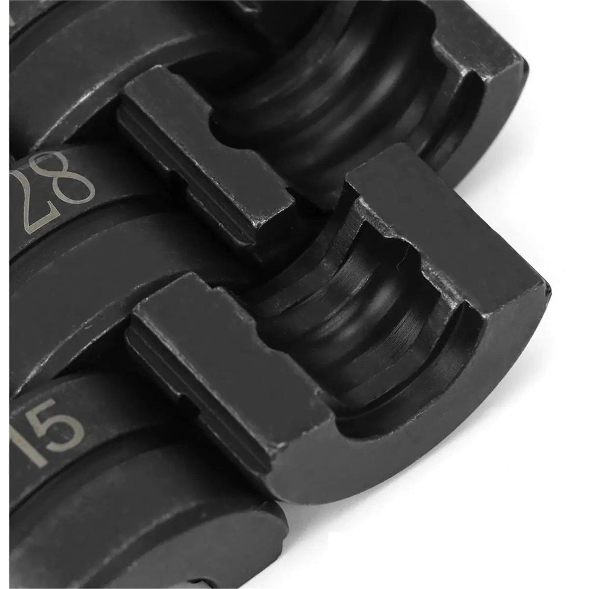 A78I 5 Pieces Press Jaws V Contour, V12/15/18/22/28 mm Contour for Crimping Pliers Copper Pipe