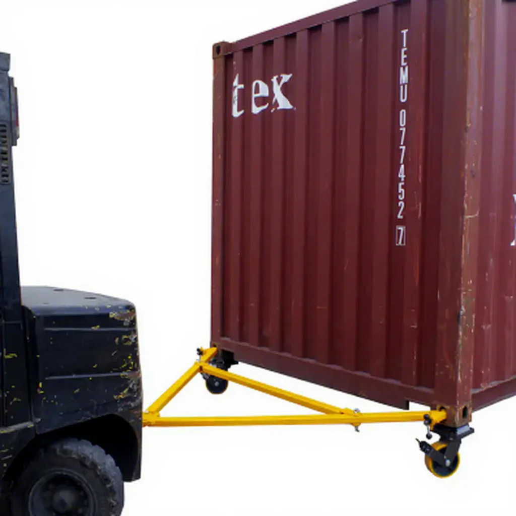 TB25 Container Trailer Bar - Quick Connect Forklift/Tractor Connectors for Warehouse and Port Operations