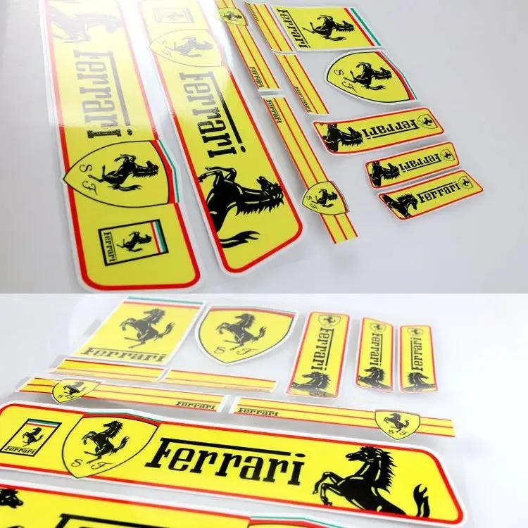 

Car Sticker Ferrari Horse Pattern Self-adhesive Decal Decoration For Ferrari 308 GT4 328 GTB GTS F355 360ModenaF430458ltalia 488