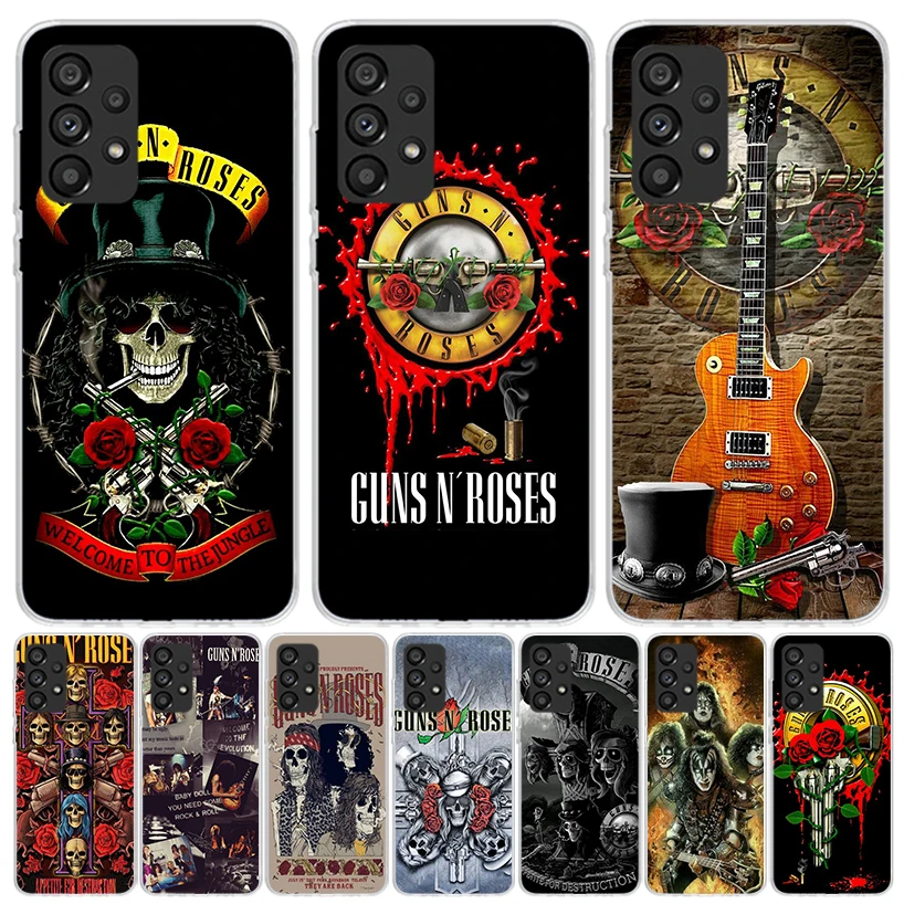 Guns N Roses buena vez funda de teléfono para Samsung Galaxy A13 A14 A15 A16 A53 A54 A55 A56 A33 A34 A35 A36 A23 A24 A25 A26 A05S A04S A
