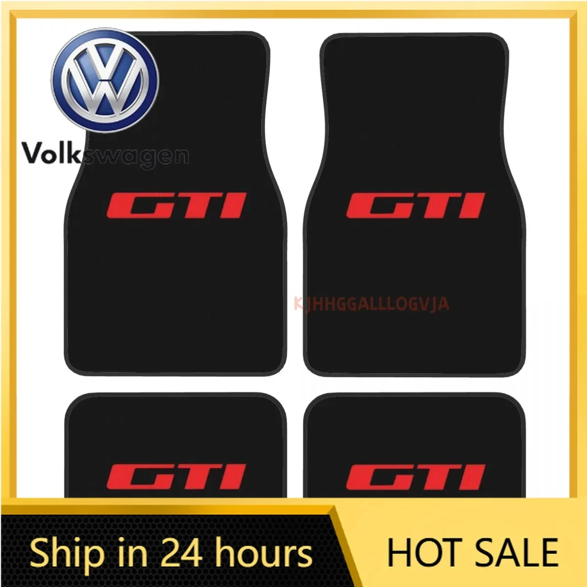 

For VW Volkswagen Jetta MK5 Golf 4PCS Crystal Velvet Car Floor Mats Set of Four Anti Fouling Car Mats Carpet Anti Slip Car Floor