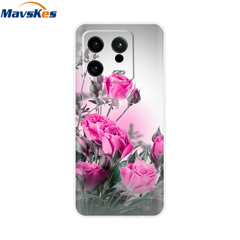 For Xiaomi 13 Case Silicone Soft Phone Coque Marble TPU Clear Cases For Xiaomi 13 Lite 13 Pro Cover Fundas For Xiaomi 13 Bumper