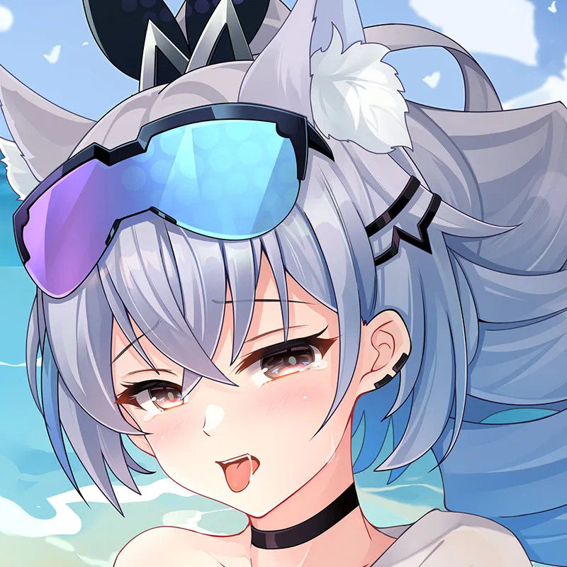 

Anime silver wolf honkai: star rail Pillow Case Hugging Cushion Cover Otaku Full Body Sexy Pillowcase Home Bedding Decor