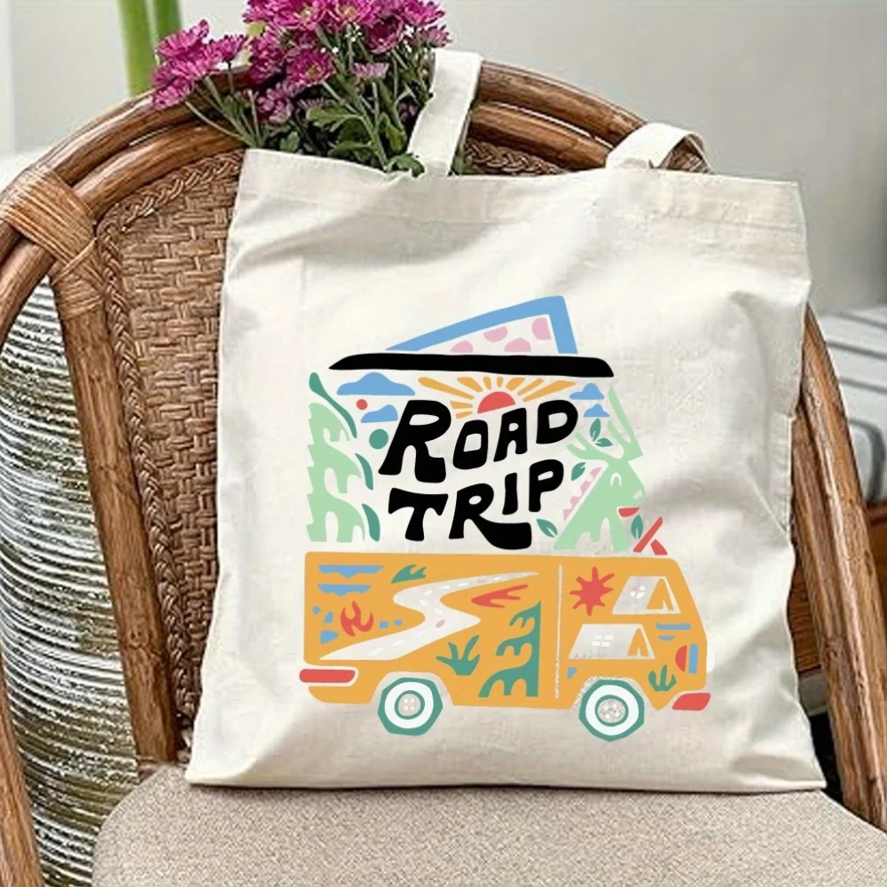 The Mixed Colors Are a Normal Manufacturing Phenomenon, Not Defects. Funny Travel Tote Bag, a Large Capacity Handbag with Trendy