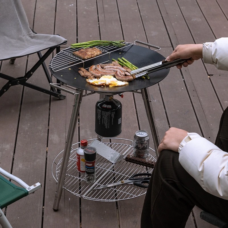 Barbecue Grill Patio Party Barbecue Cooking Outdoor Camping American Stand Up Barbecue Grill