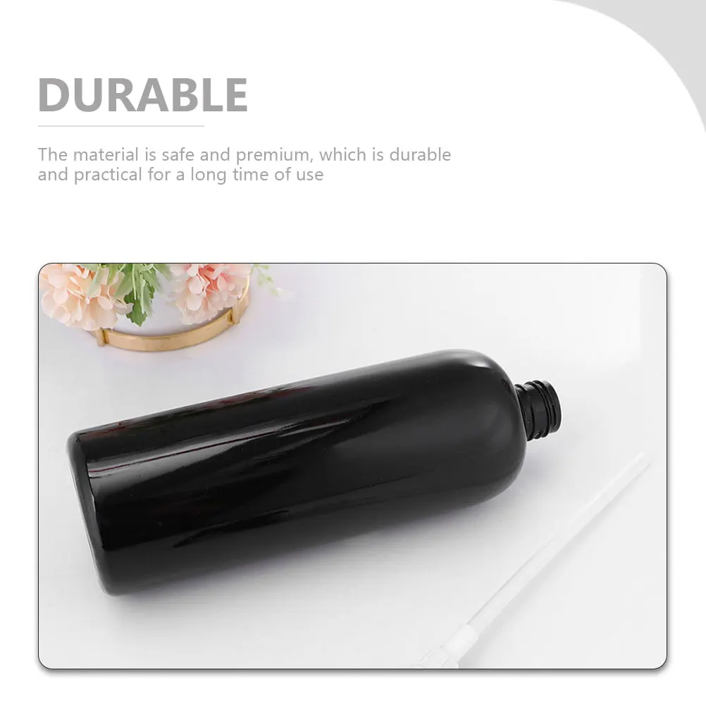 

5 Pcs Pump Bottle Shampoo Dispenser Soap Gel Handwashing Fluid Refillable Plastic 500ml Bathroom Kitchen Supplies