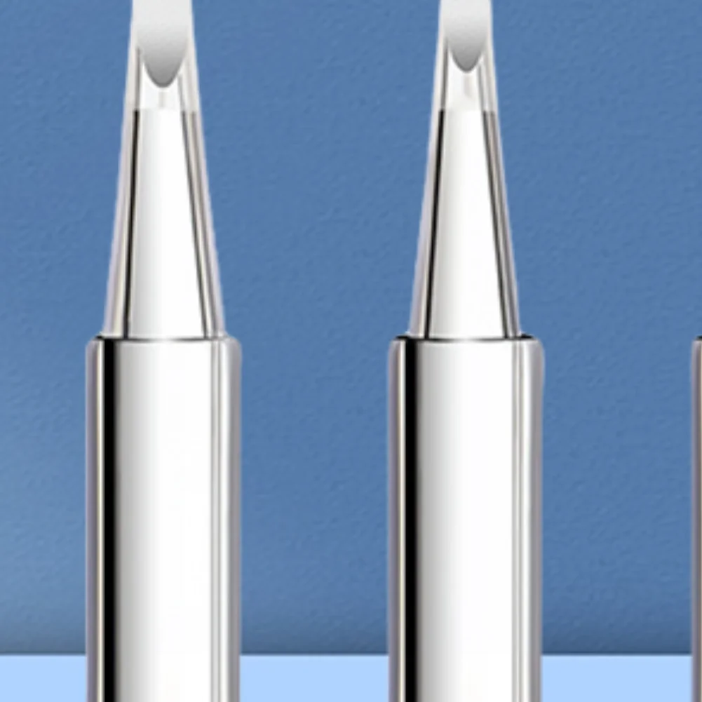 

11 Pcs Soldering Iron Tips W/ Welding Sleeve 900M Lead-Free Replaceable Soldering Tip Soldering Iron Head for Soldering Station