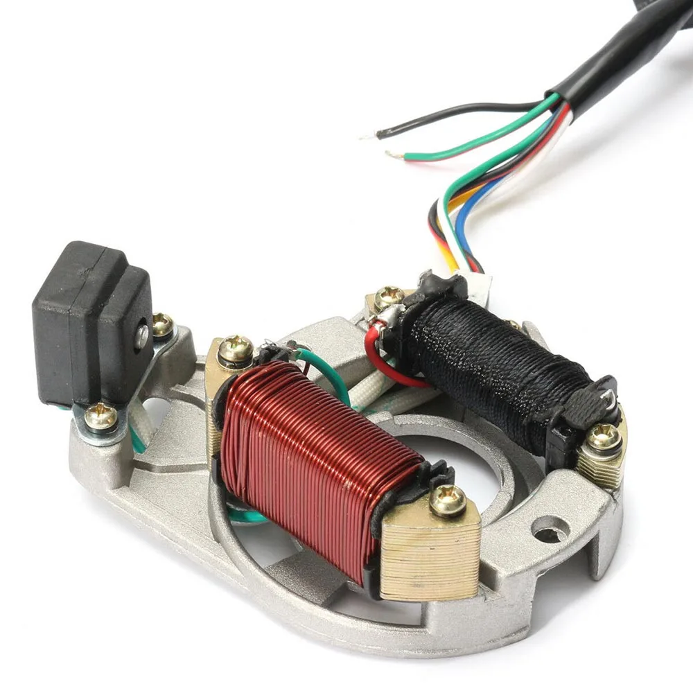 Mini ATV Complete Electric Wiring Harness Wire Loom CDI Stator Set For 50cc 70cc 90cc 110cc 125cc Chinese Electric start Quads