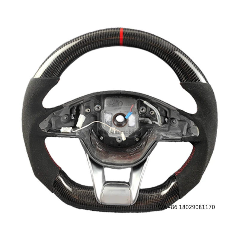 

Factory Precision Manufacturing Alcantara Carbon Fiber Steering Wheel for Mercedes Benz AMG W205 Car Steering Wheel