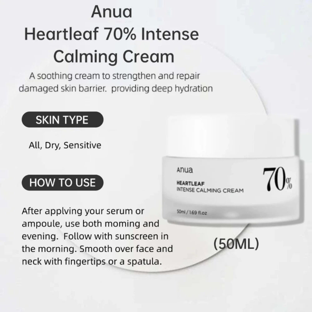 ANUA HEARTLEAF-Conjunto loção essência iluminadora, toner e loção hidratante antioxidante, óleo hidratante, controle de Poros, verão