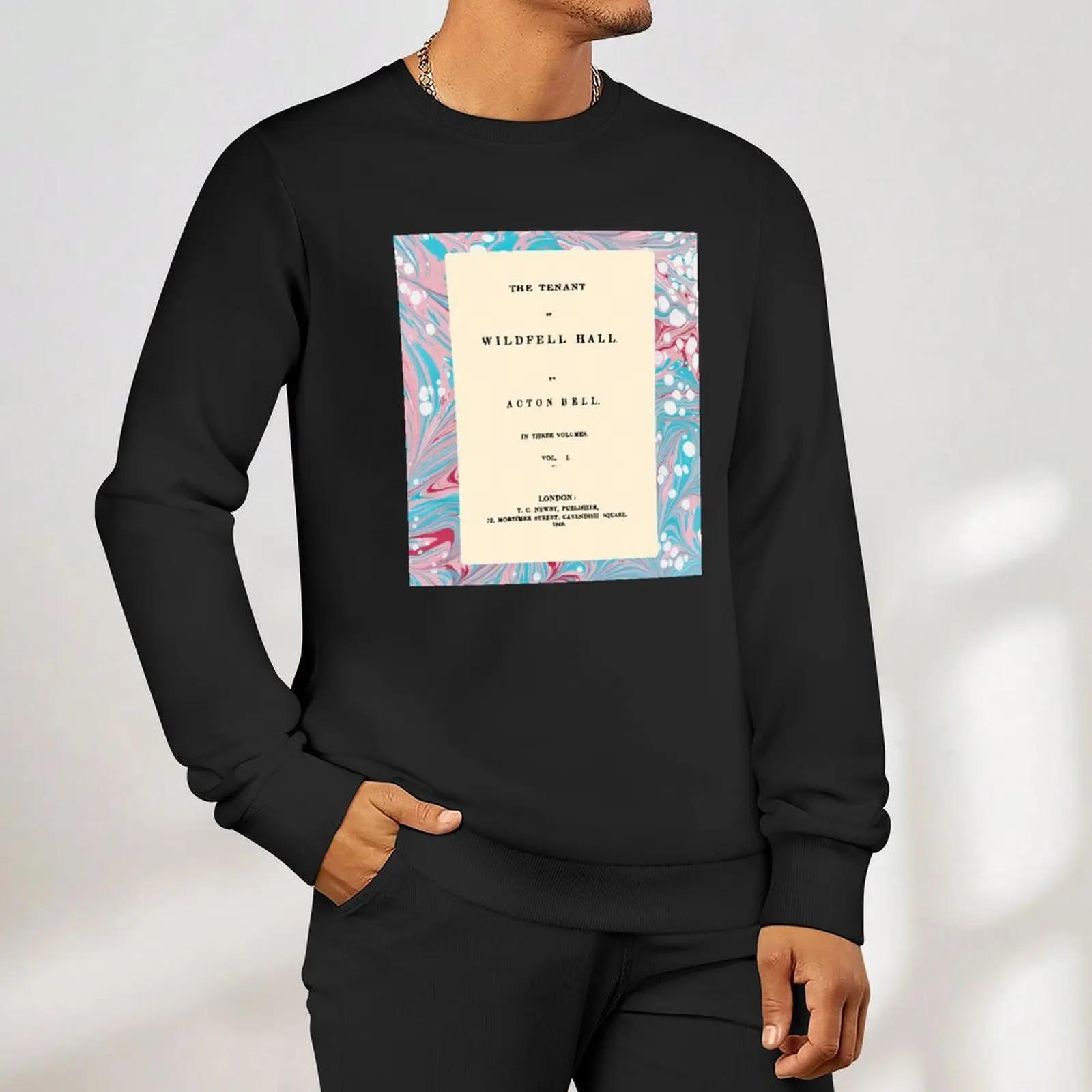 الطبعة الأولى: بلوفر Anne Bronte The Tenant of Wildfell Hall ملابس رجالية ملابس رجالية بلوزة ملابس للرجال سويت شيرت #6