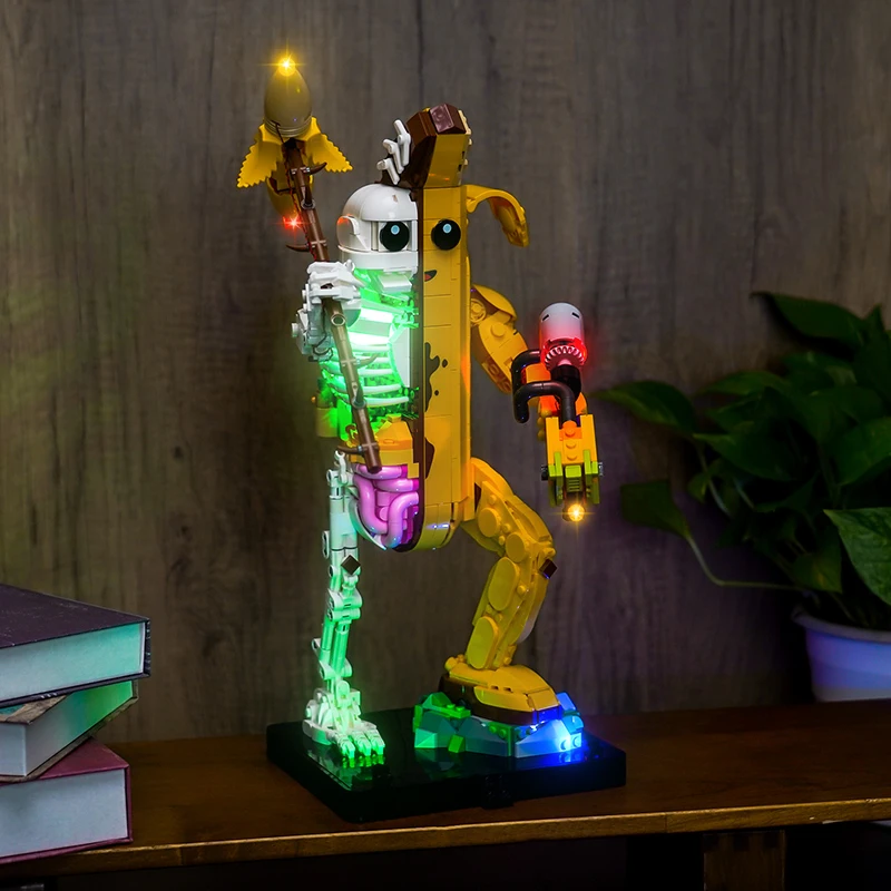 

Lazishi LED Light 77072 Set Suitable for Peely Bone Building Blocks Gift (Lighting Accessories Only)