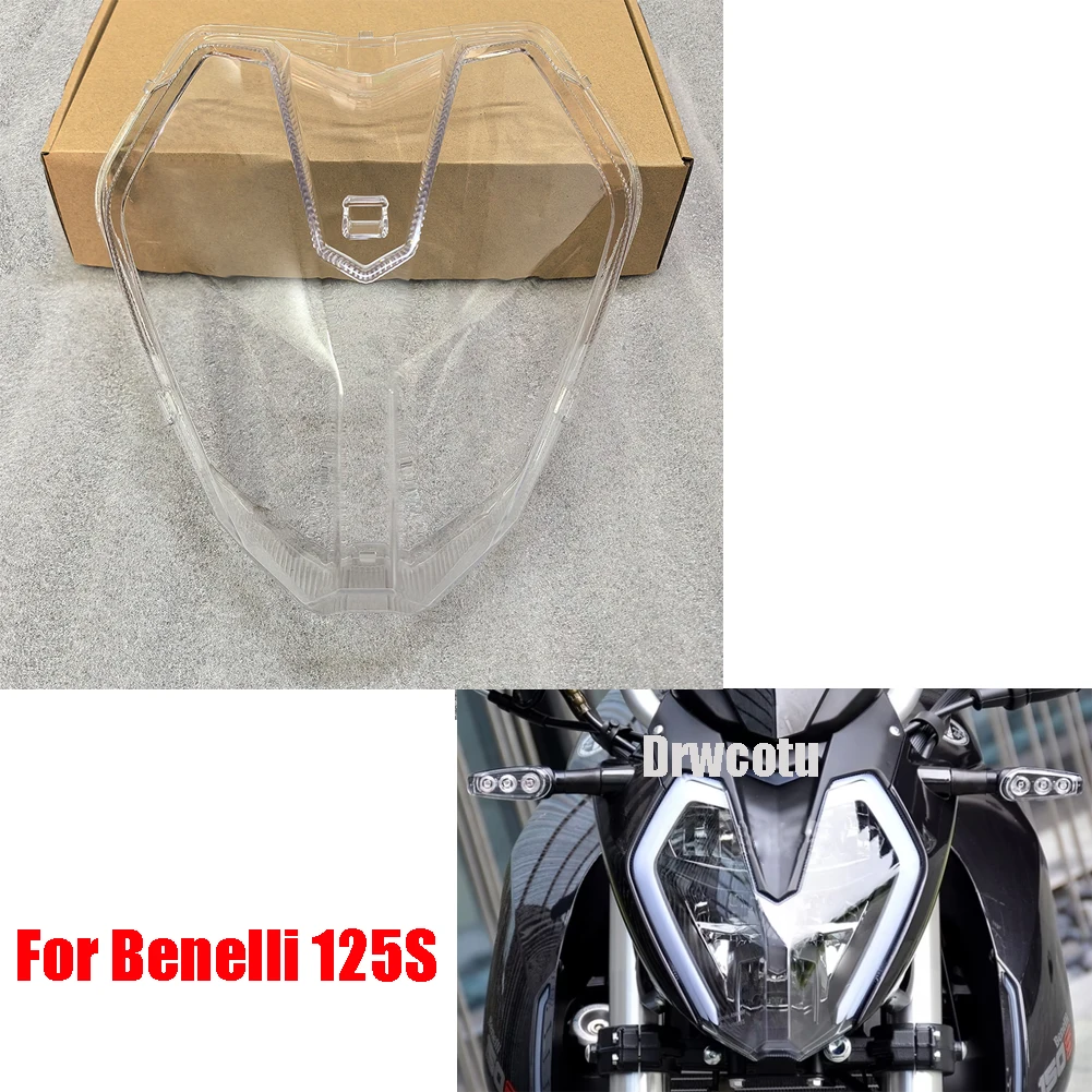 

Motorcycle Headlight Housing Headlamp Housing Lampshade Headlight Plastic Shell For Benelli 125S 125 S