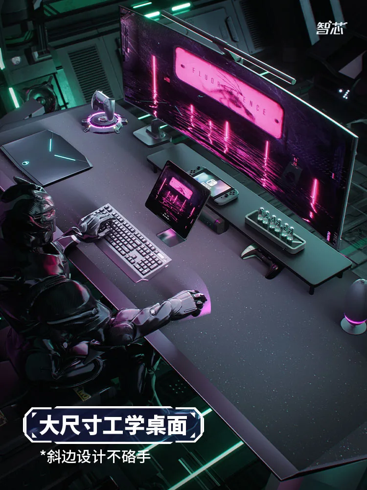 Smart core controller Electric lifting table Computer e-sports table Double computer table Large desk  workbench