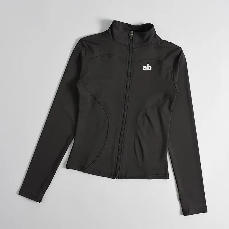 New style fitness jacket - Women's tight, quick-drying, sun-protective top with long sleeves, suitable for exercise, training, y