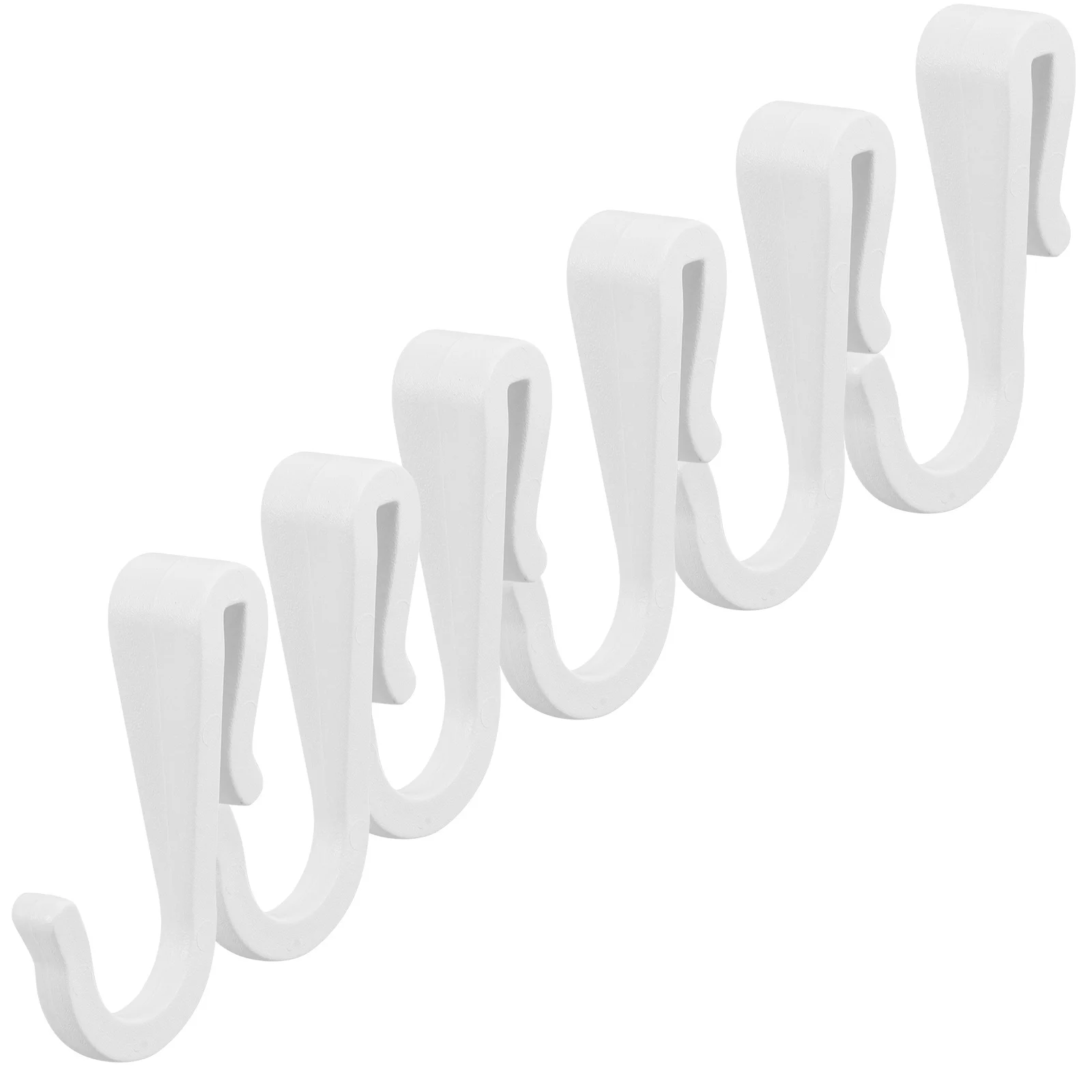 

6 Pcs Hang Kitchen Hooks for Hanging Utility Stainless Cabinet Hangers Wall Mug Holder