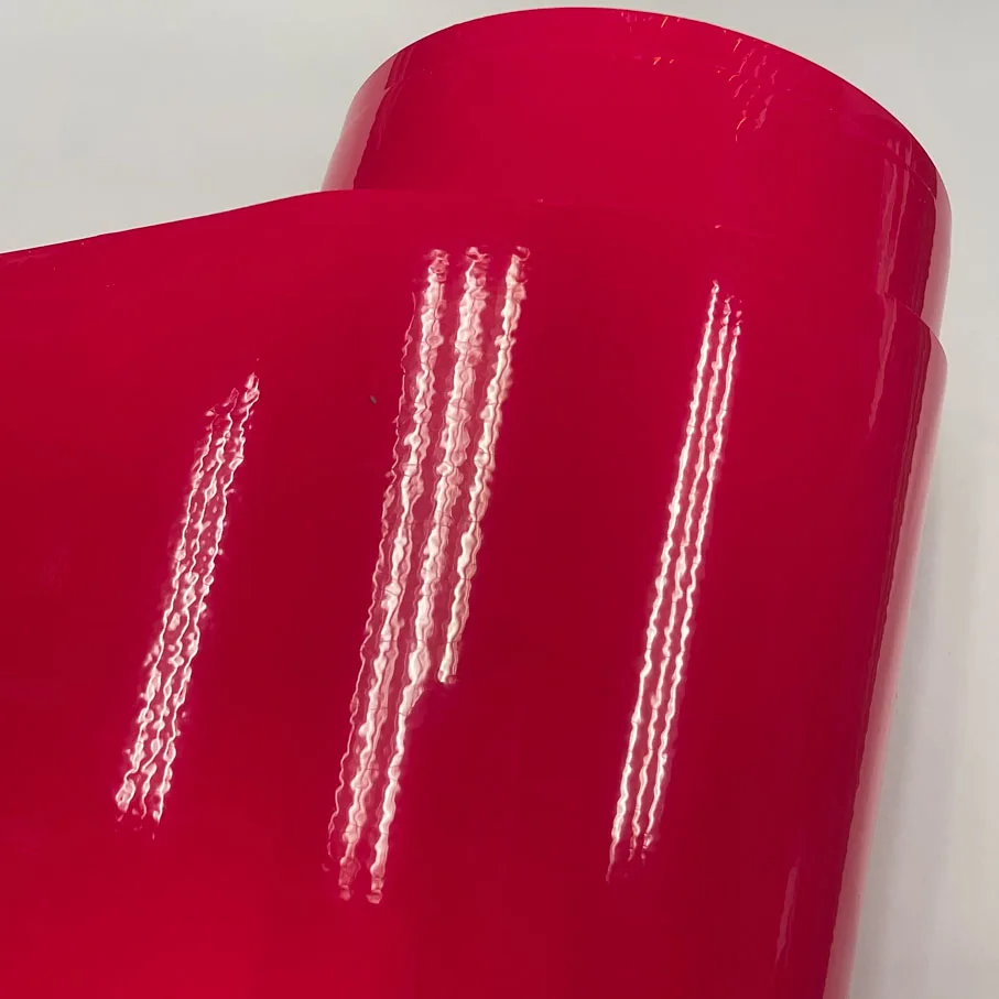 Premium Glossy Fluorescent Pink Car Vinyl Sticker Glossy Fluorescent  Pink Car Wrap Foil Self Adhesive Motorbike Car Sticker