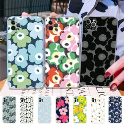 Beautiful Colorful Poppy Flowers Phone Case For iPhone 15 14 11 12 13 Mini Pro XS Max Cover 6 7 8 Plus X XR SE 2020 Funda Shell